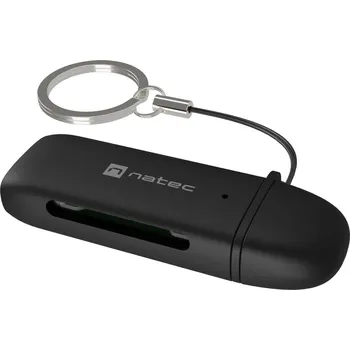 Mobilní telefon Čtečka karet Natec SCARAB C SD/MICRO SD USB 3.2 GEN 1, Černá