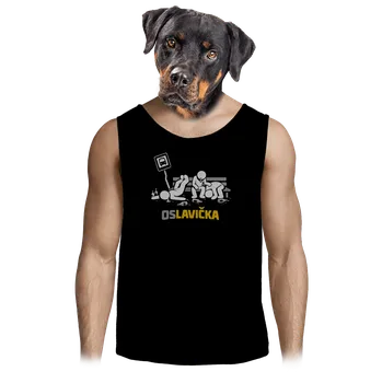 Pánské tílko Bastard Oslavička pánské tílko Black