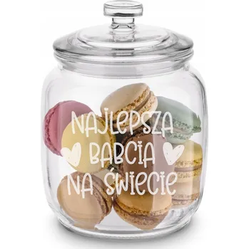 Sklenice Zavařovací Sklenice na sušenky s gravírováním 750 ml Dárek k Dni učitelů a vychovatelů