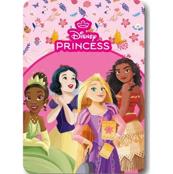Dětská deka Disney Princezny Pohádková fleecová deka 100x140 cm