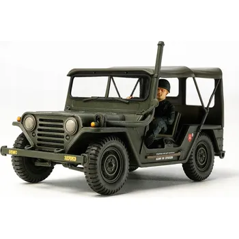 Plastikový model Ford Mutt M151A1 Válka ve Vietnamu model 35334 Tamiya