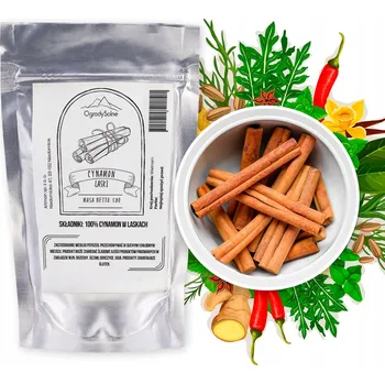 Koření Skořice v tyčinkách Ogrody Solne 50 g