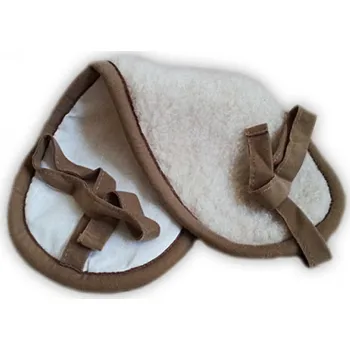 Dámská zimní obuv Mini ledvinový pás, 48 x 18 cm Ovce přírodní
