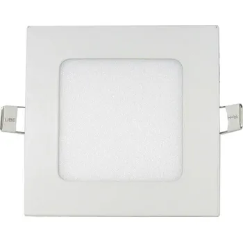 Bodové svítidlo Podhledové světlo LED 6W, 118x118mm, 3000K, 230V/6W, vestavné