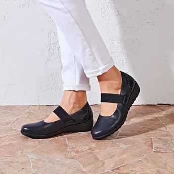 Dámské pantofle 3Pagen Obuv Brigitte námořnická modrá 38