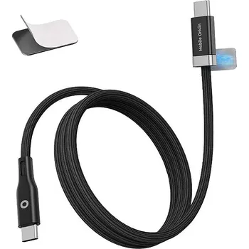 Datový kabel Mobile Origin 60W Magnetic StayCable USB-C to USB-C 1.5m CB6