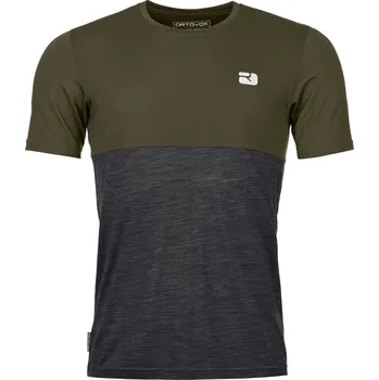 Ortovox 150 Cool Logo TS M Velikost: L / Barva: Dark Wild Herbs