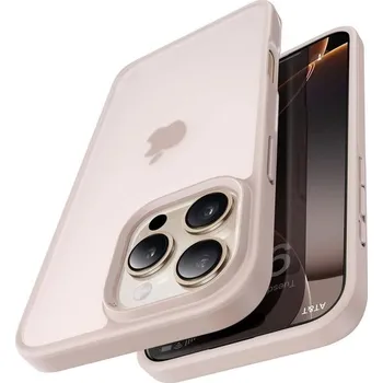 Pouzdro na mobilní telefon Pouzdro CASEKOO Matt Power pro iPhone 16 Pro [TOP vojenské úrovně ochrany] Ochranné pouzdro odolné