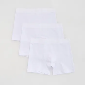 Boxerky Reserved - Sada 3 boxerek long - bílá - 612HH-00X - 612HH-00X-XL