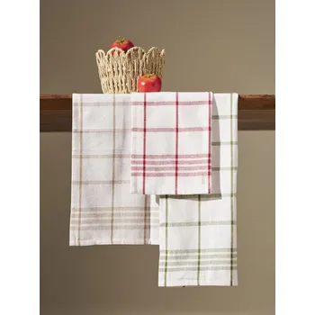Utěrka Sinsay - Kuchyňské utěrky v kostce 3 ks - vícebarevná - 784HM-MLC - 784HM-MLC-ONE