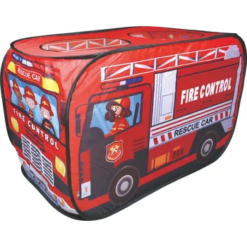 Dětský domeček PLEJO Detský pop up stan na hranie - Hasiči