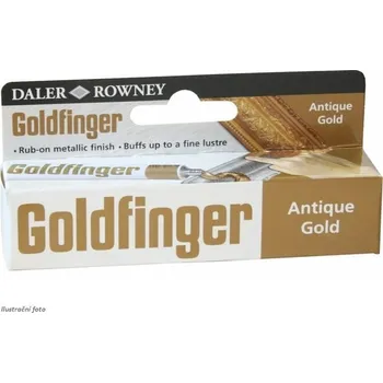 Výtvárné potřeby Daler & Rowney Goldfinger Antique Gold Pasta ke zlacení - 22ml
