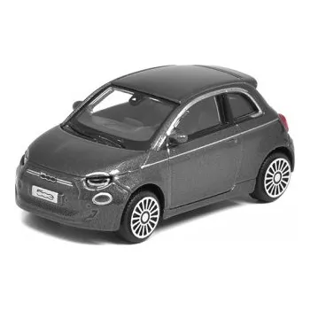Bburago Street Fire Collezione Fiat 500e 2021, šedý 1:43