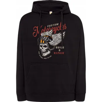 Pánská mikina Pánská mikina PRO MOTORKÁŘE CUSTOM MOTORCYCLES MOTOR BUILD AND REPAIR 5XL