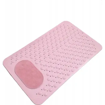 Obraz Prostiskluzová Podložka do koupelny, Růžová