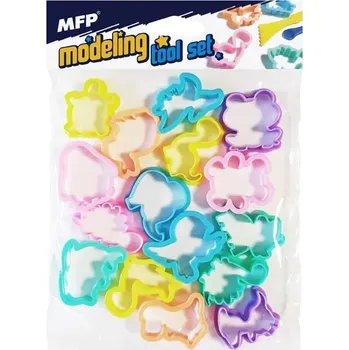 Vykrajovátko MFP 5301171 Tvořítka vykrajovátka plastová zvířátka 16ks