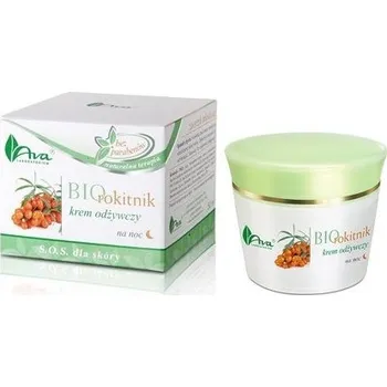 Pleťový krém Ava Bio Noční hydratační omlazující krém s rakytníkem (50ml)