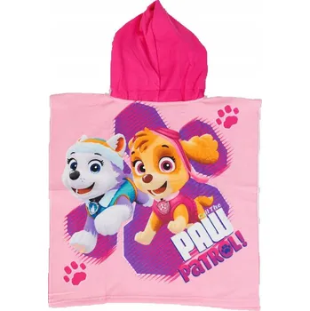 Tlapková patrola pejsci Skye pončo ručník rychleschnoucí 50x110 cm