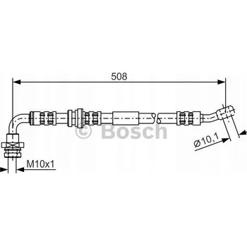 Brzdová hadice Bosch 1 987 476 932 Flexibilní brzdová hadice