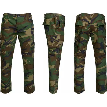 Pánské oblečení Kapsáče vojenské Mil-Tec Teesar RipStop BDU Slim Fit Woodland XXL
