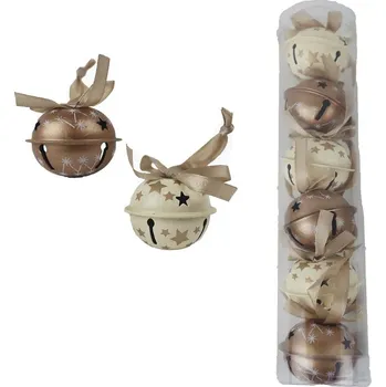 Bytová dekorace Rolnička k zavěšení, 6 ks K4333