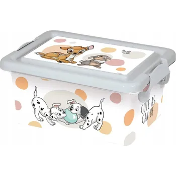 Úložný box Disney Classics Dots plastový úložný box 3,7 L