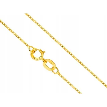 Řetízek Zlatý řetízek 585 klasický pancéřový vzor 43cm elegantní vazba 0,44g