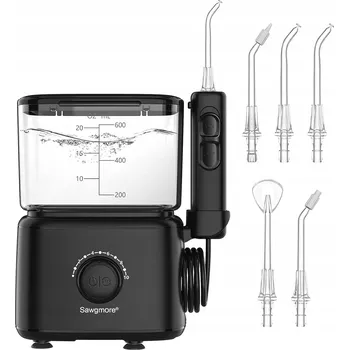 Ústní sprcha Sawgmore ústní sprcha water flosser s 5 multifunkčními tryskami