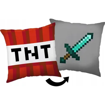 Polštář Polštář 40 x 40 cm Minecraft