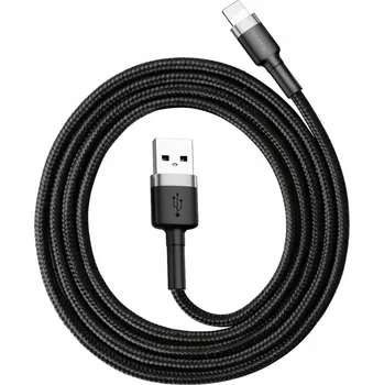 Datový kabel Kabel Baseus USB - Apple Lightning 1 m černý