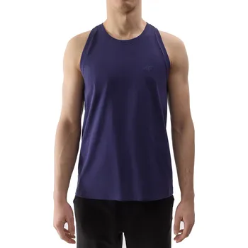 Pánské tričko Tréninkové tričko s krátkým rukávem 4F L černé