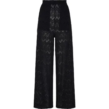 Dámské kalhoty KALHOTY VILEBREQUIN CROCHET JERSEY STRETCH NOIR