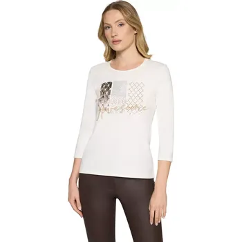 Dámská móda BETTY BARCLAY dámské triko bílé s potiskem