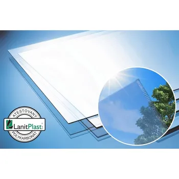 Střecha Lanit Plast Marlon FSX PK54-459 8 mm 2050 x 1016 mm 1 ks transparentní