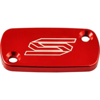 Brzda pro motocykl SCAR závodní kryt předního brzdového válce HONDA CRF 250R 04-25, CRF 450R 02-25 barva červená (SCAR závodní kryt předního brzdového válce HONDA CRF 250R 04-25, CRF 450R 02-25 barva červená)
