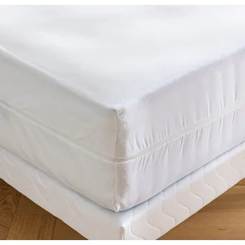 Chránič matrace Blancheporte Potah na matraci na zip s úpravou Passerelle® bílá 90x190 cm