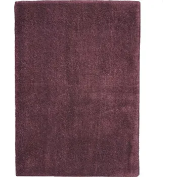 Koberec Ručně všívaný kusový koberec Asra wool tm. fialová Rozměry koberců: 120x170
