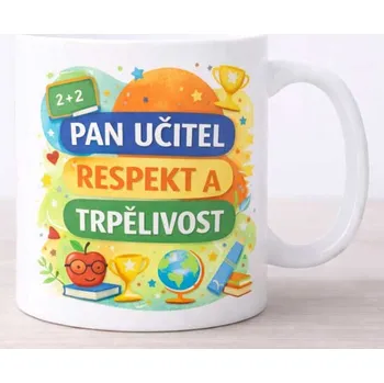 Hrneček pro pana učitele 4 - světle modrý