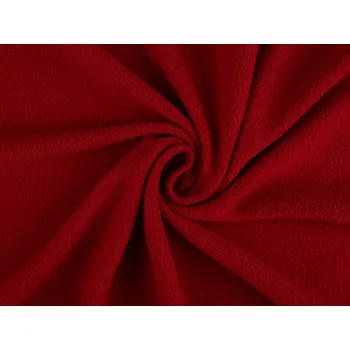Polar fleece METRÁŽ šíře 150 cm - 5 (1) (180 g/m²) červená