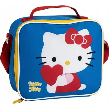Termo taška na oběd Hello Kitty modrá 24 cm