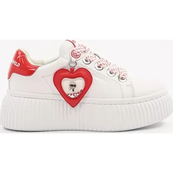 Dámská móda Kožené tenisky Karl Lagerfeld KREEPER LO KL42314V.01D bílá 00X, EUR 39