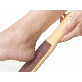 Struhadlo Dřevěné struhadlo pemza na nohy, oboustranné