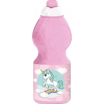 Láhev Plastová sportovní láhev Unicorn Range 400 ml