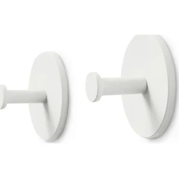 Věšák 720529 - Tchibo - Háčky - barva: bílá