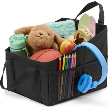 Organizér do auta 718330 - Tchibo - Organizér na sedadlo v autě - barva: černá