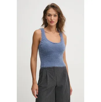 Dámská vesta Vesta Sisley 19VBMH00E modrá 95X, vel. XS