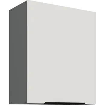 Kuchyňská skříňka Horní kuchyňská skříňka LUNARA - šířka 60 cm, bílá / antracit