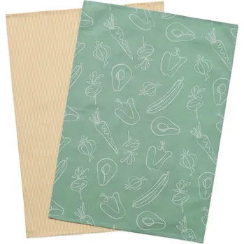 Utěrka 677641 - Tchibo - Utěrky na nádobí - barva: bílá