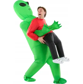 Karnevalový kostým NAFUKOVACÍ KOSTÝM MIMOZEMŠŤAN UFO MIMOZEMŠŤAN PŘEVLEK KOSTÝM HALLOWEEN JAKO DÁREK