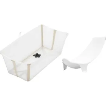 koupací vanička Stokke Flexi Bath Vanička Sandy Beige + Lehátko